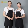 2023 new design apron halter apron for waiter chef housekeeping work Color Color 1