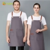 2023 new design apron halter apron for waiter chef housekeeping work