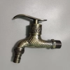 G1/2 fish pattern high quality alloy metal fast on tap garden faucet Color Color 1