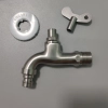key lockable outdoor faucet slow on basin tap