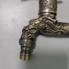 mid-length dragon design basin faucet fast on tap